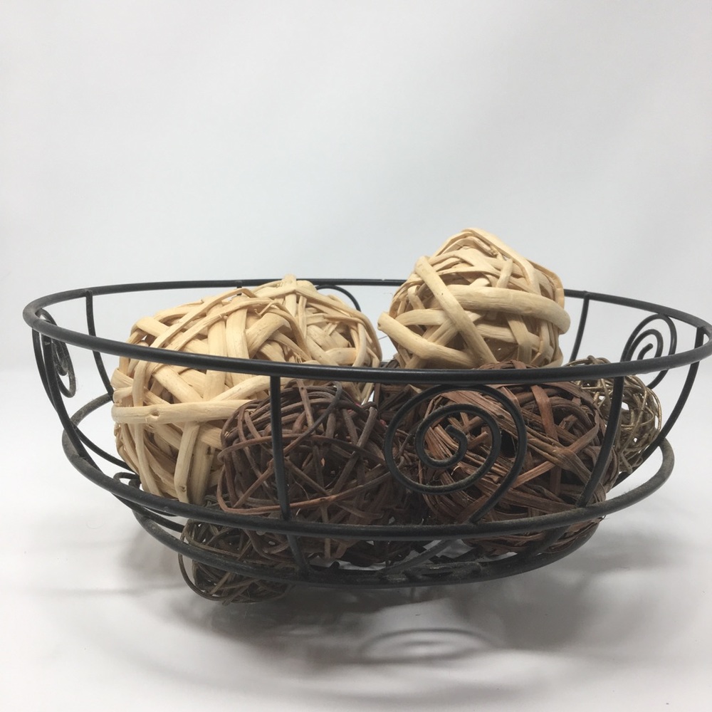 Metal Fruit or Decoration Dish